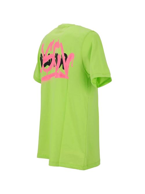 t-shirt DISCLAIMER | 25EDS54827GIALLO LIME